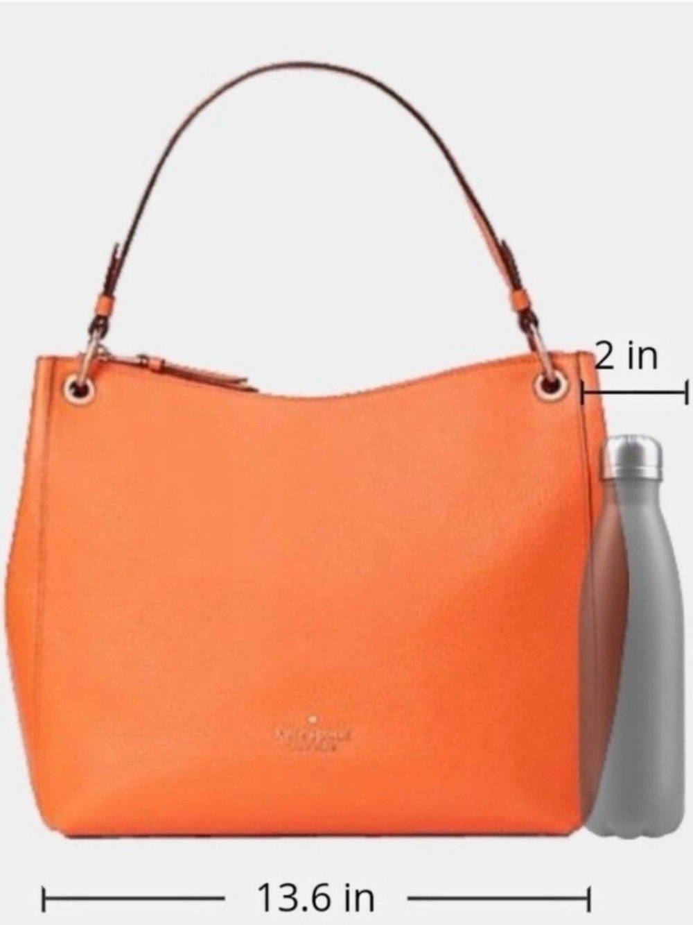 NWT (Retired) Kate Spade Kat Coral Buds Shoulder Bag - Picture 10 of 10